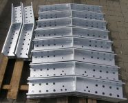 Oceľové pozinkované hrebene 